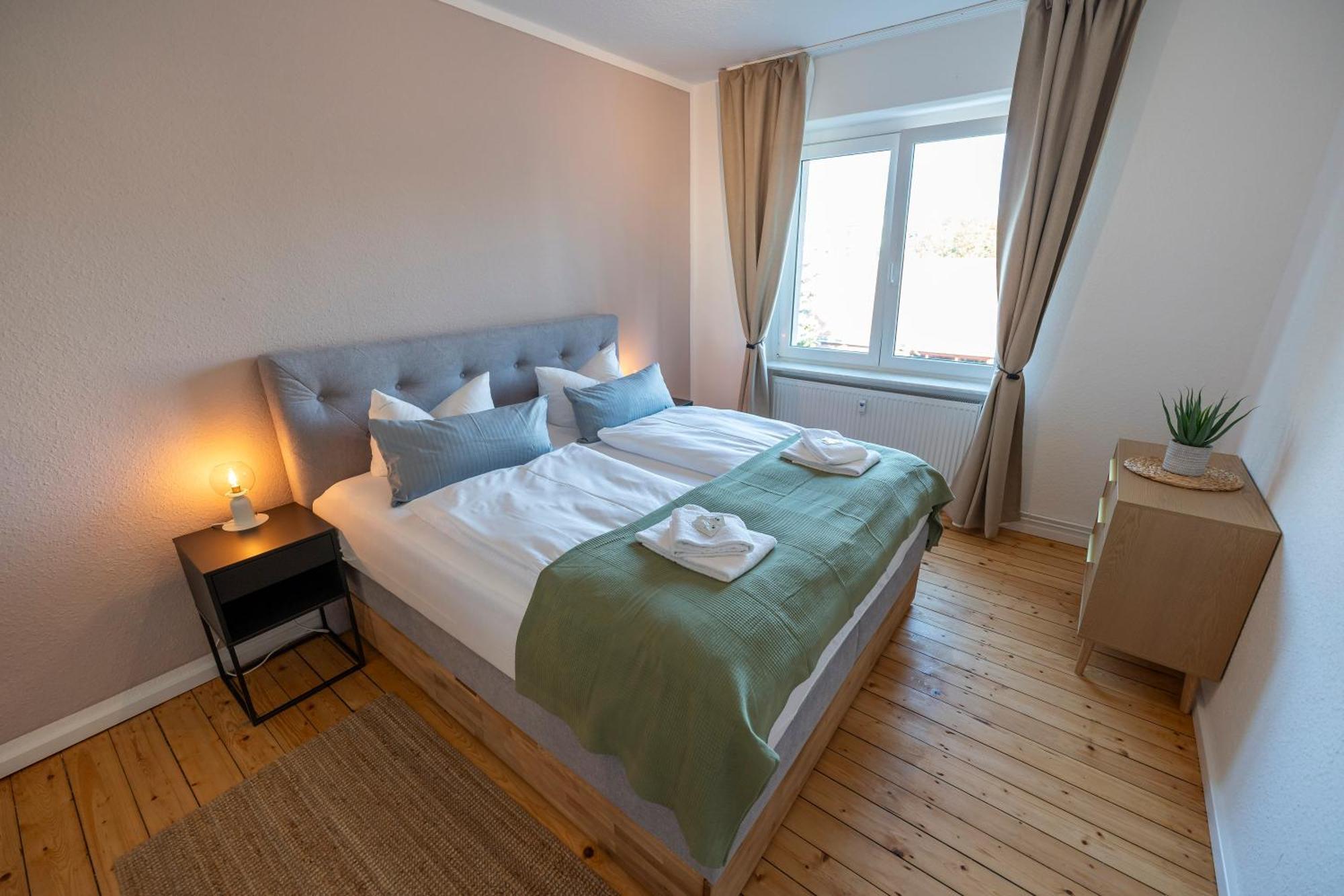 Rr - Central Apartment 80Qm - Balcony - Washer Magdeburg Luaran gambar
