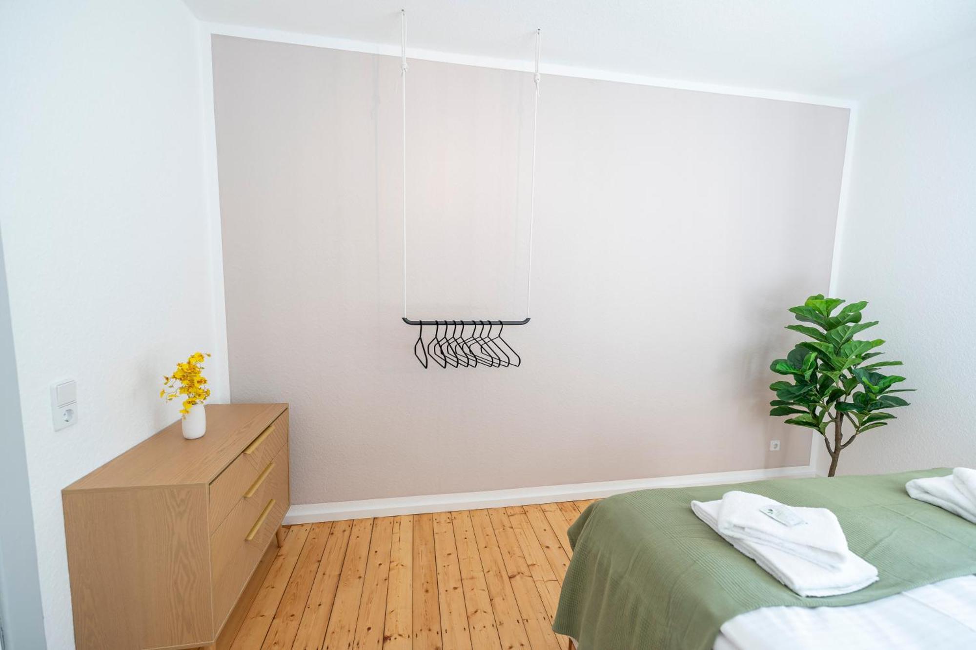 Rr - Central Apartment 80Qm - Balcony - Washer Magdeburg Luaran gambar